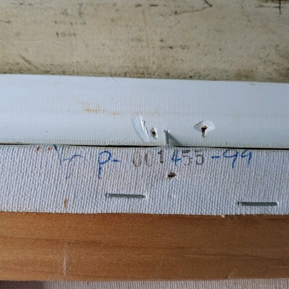 Signed StIll Life Oil Painting with Original Gold Frame and Backing - Picture 8 of 15